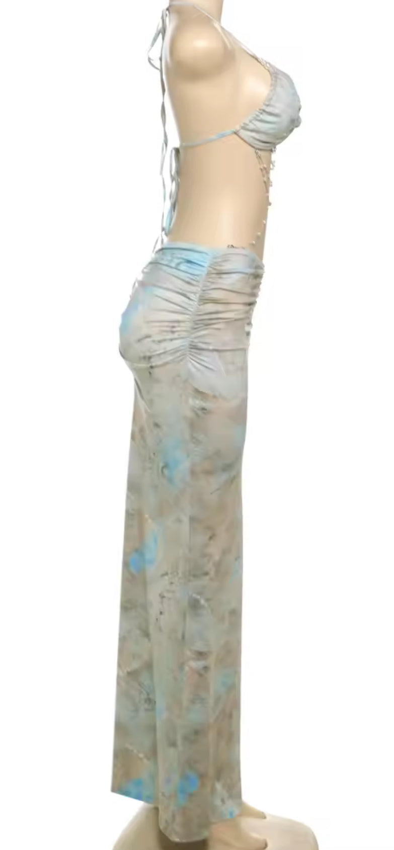 Rhinestone Y2k Chain Set