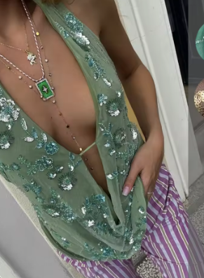 Ibiza Sequin Tank