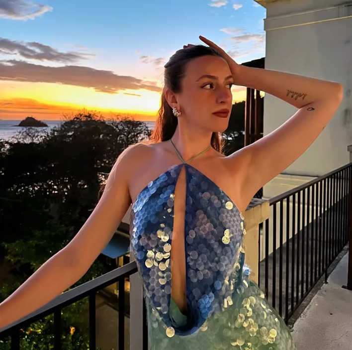 Sequin Ibiza Y2K Dress