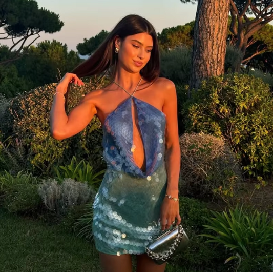 Sequin Ibiza Y2K Dress